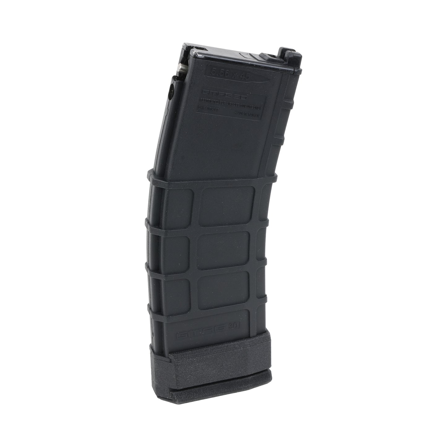 GHK GMAG +5 Extension Carbon Fiber Black on Magazine
