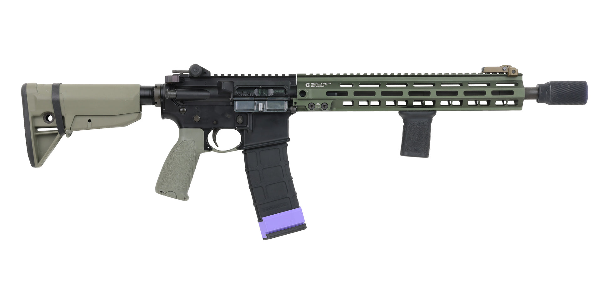 GHK GMAG +5 Extension Purple Pimp in Rifle
